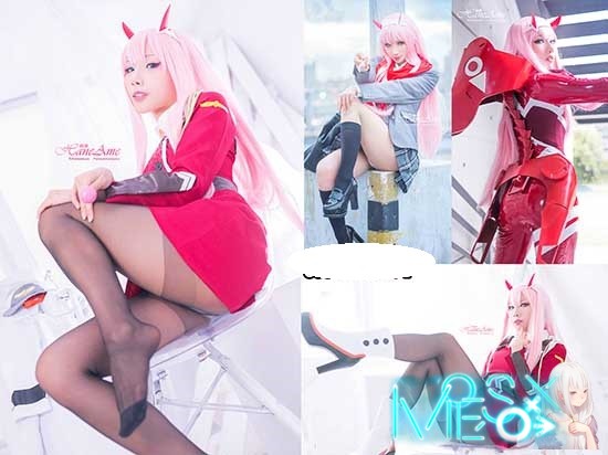 Darling in the FranXX – Zero Two ero cosplay