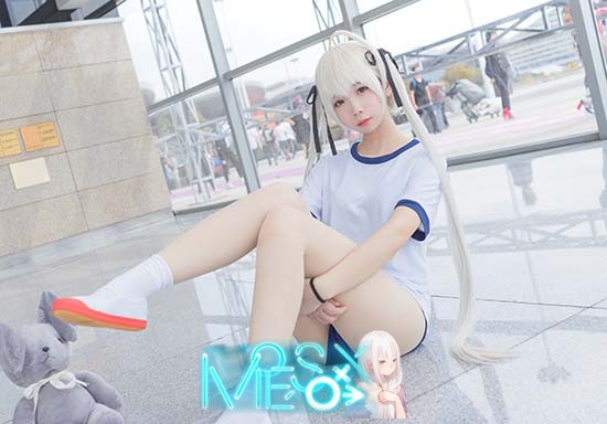 [雪琪SAMA] Kasugano sora cosplay (school gym uniform)